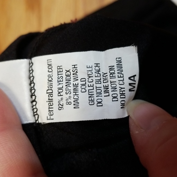 Ferreira Black Dance Shorts - Picture 5 of 7